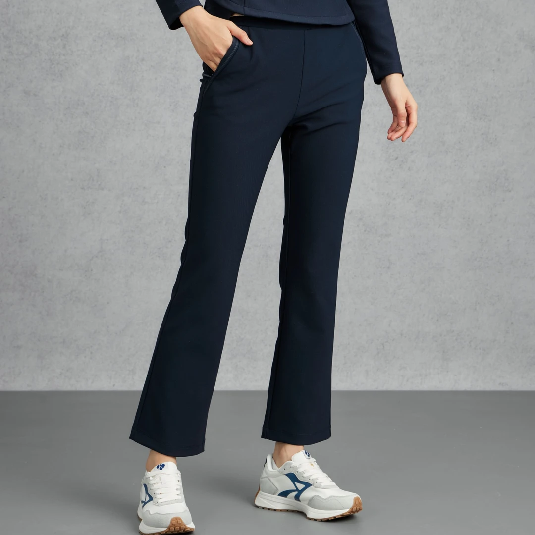 RAPIDO睿必度25春女士简约休闲时尚微喇长裤CP5178G04雳霹道