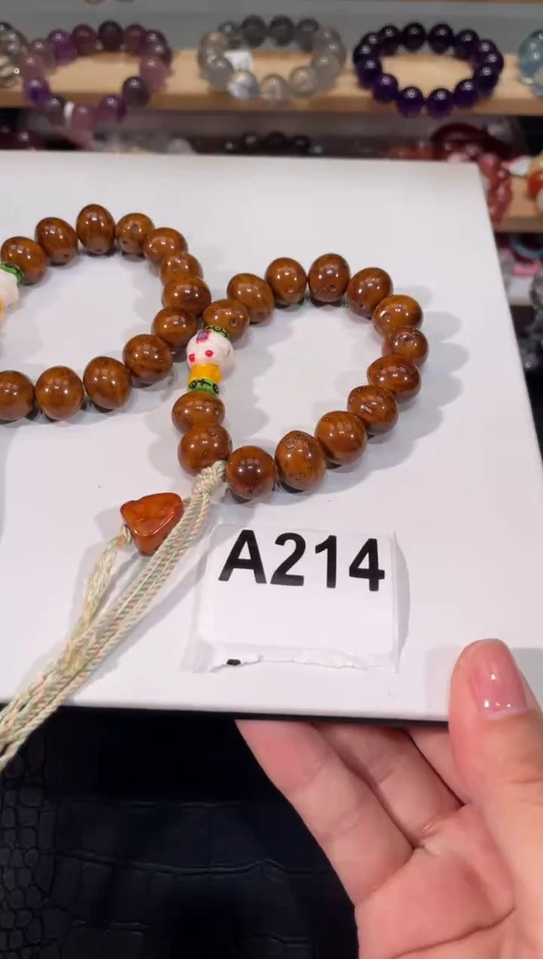 水晶手链未镶嵌多样性发一 A214 紫金鼠 小人