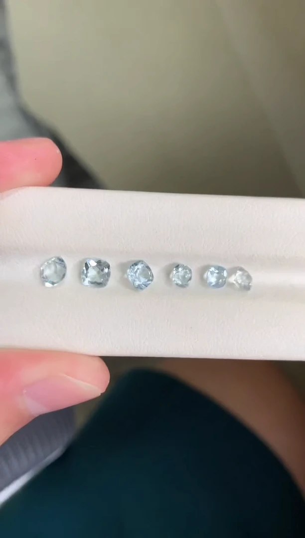 海蓝宝石裸石未镶嵌裸石