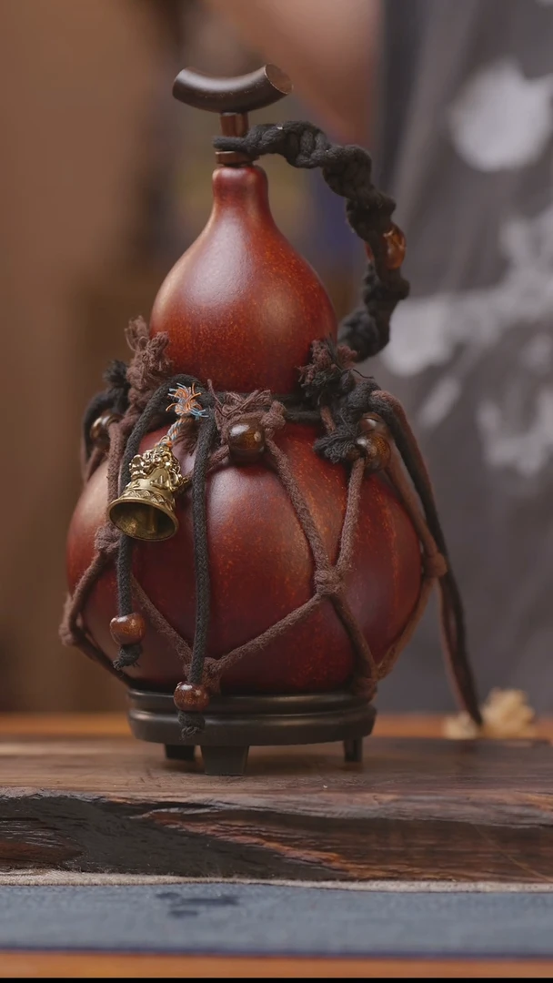 1558号精品大漆葫芦防腐防渗装水茶酒