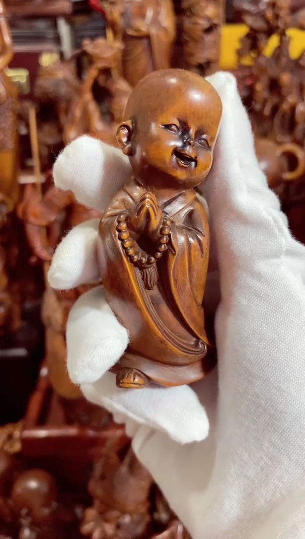 小叶黄杨小件小和尚