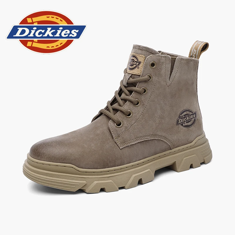 Dickies2025冬季新款男鞋马丁靴靴男士百搭休闲工装防滑耐磨靴子