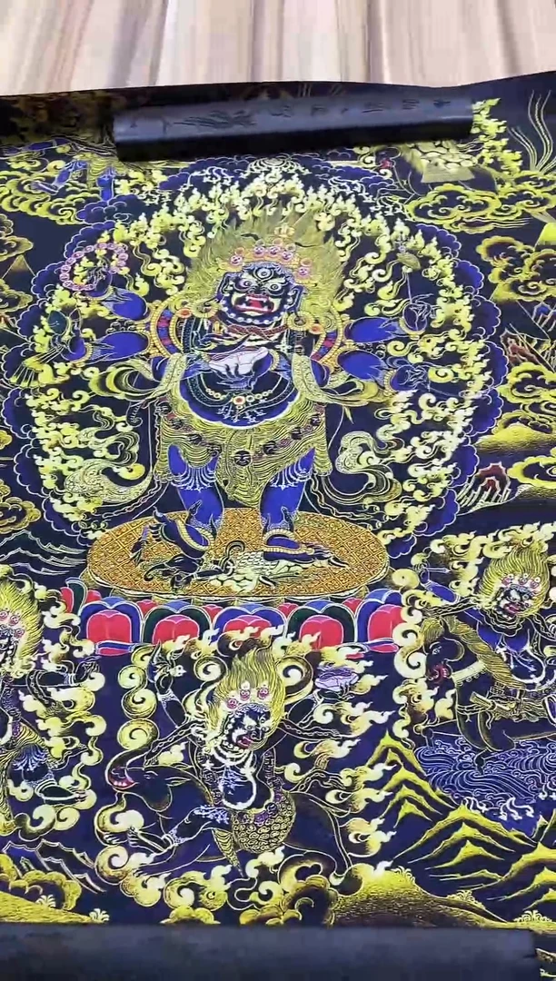 卷轴画精品挂饰 唐卡tk16002