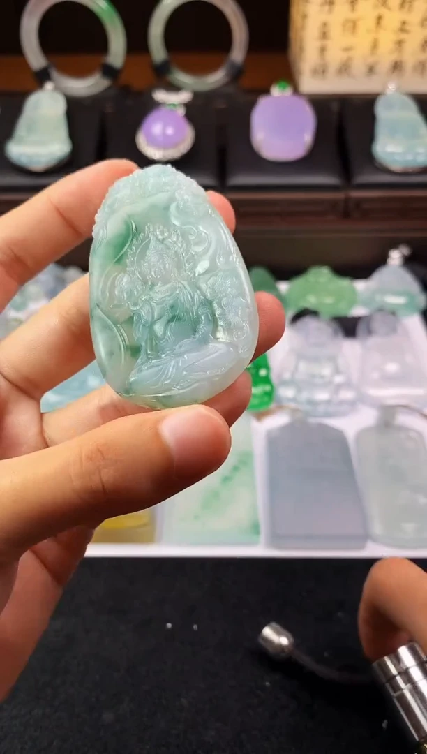未镶嵌定制翡翠S毛货不退不换