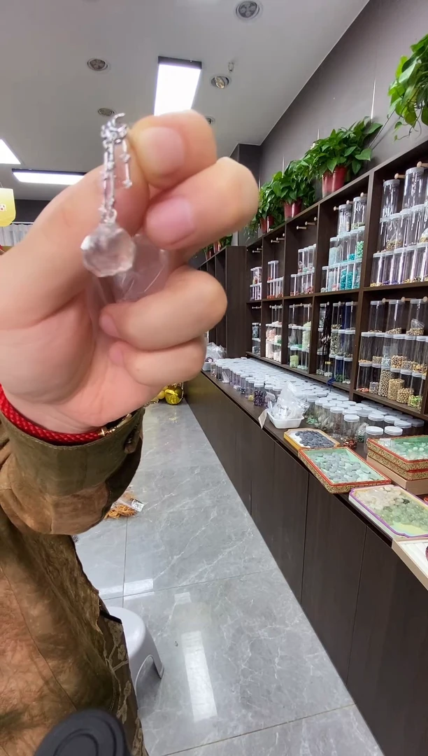 银S925镶嵌珠宝半成品水晶019白水晶耳饰