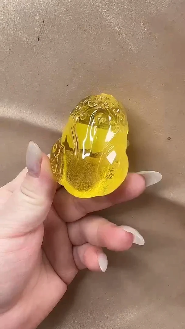 琥珀颈饰未镶嵌吊坠
