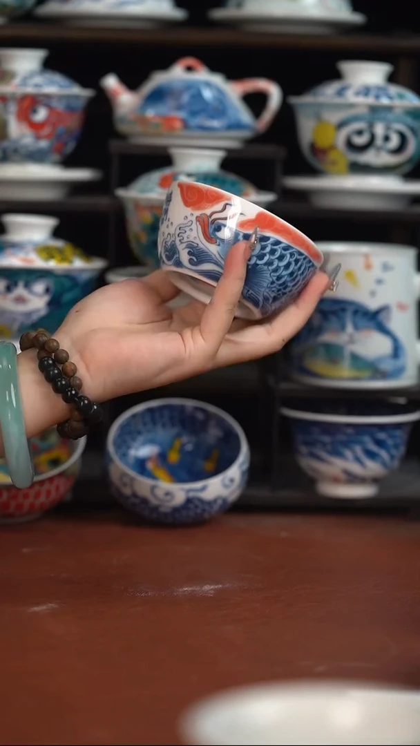 昨明陶瓷    茶杯