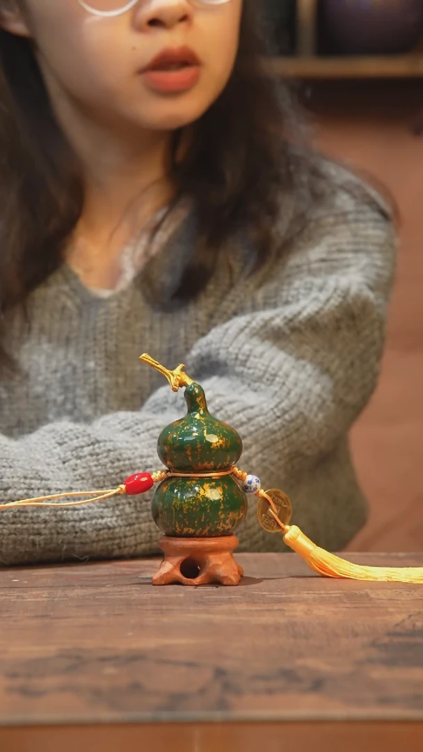 【闪购商品】365号-大漆小葫芦挂件