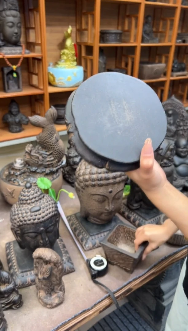 陶土【火山泥】金箍坛底座