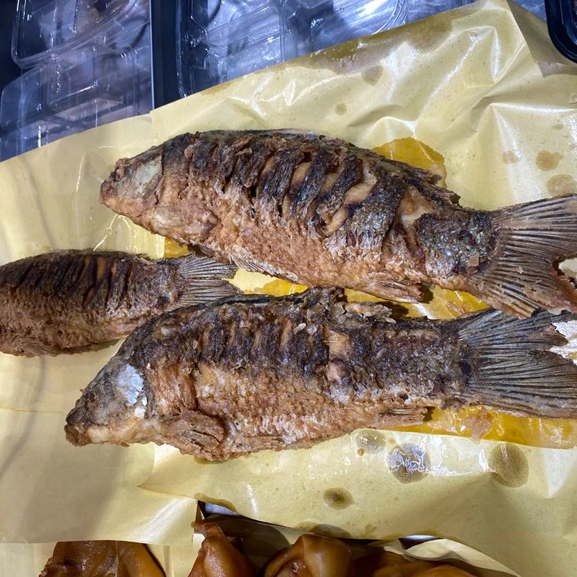 【熟食】油炸黄河大鲤鱼1条 约800g