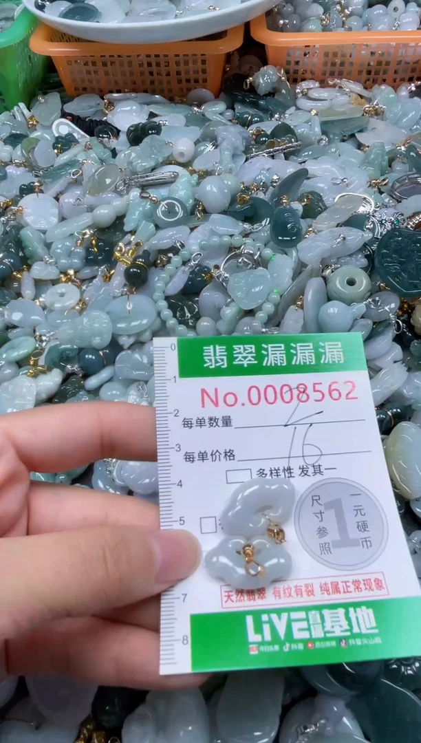 颈饰未镶嵌翡翠8562