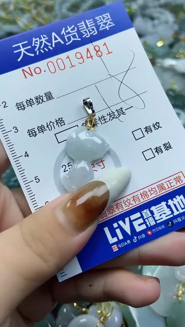 【闪购商品】翡翠颈饰未镶嵌天然A货翡翠