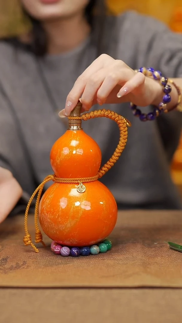【闪购商品】845宴禾堂高端漆艺酒葫芦128