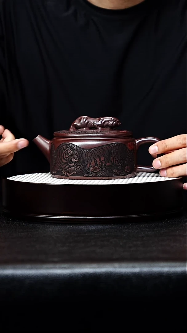 茶壶紫砂汉瓦手工紫砂壶