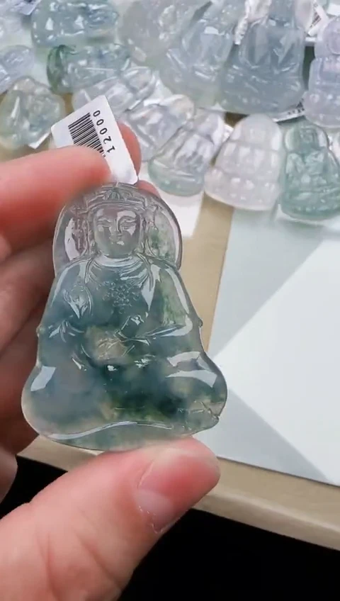 颈饰未镶嵌翡翠缅甸翡翠a货