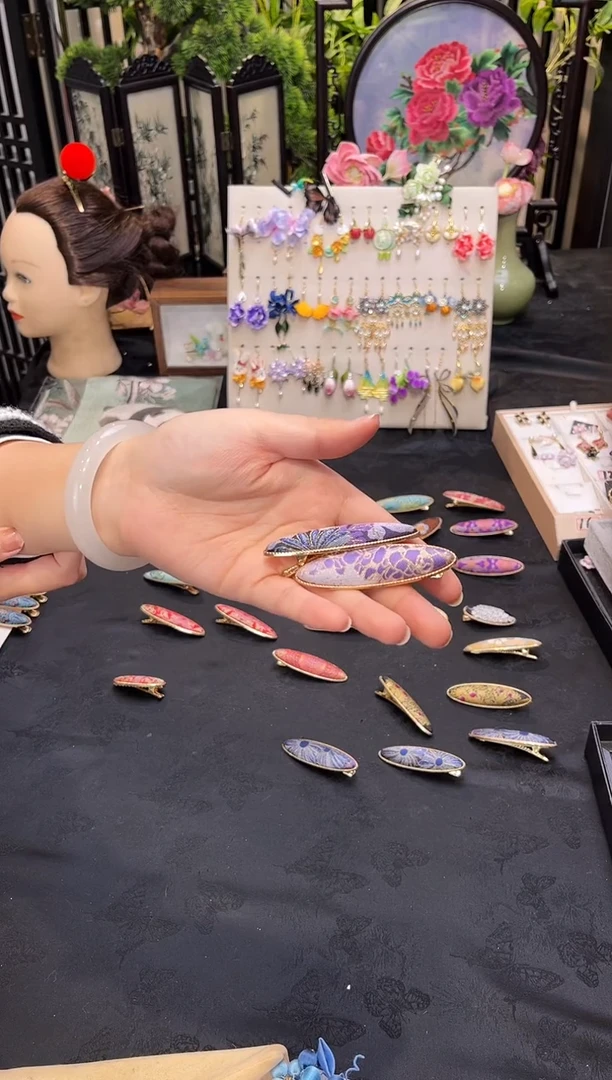 织绣遇非遗手工苏绣饰品