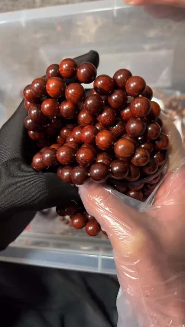 手串/手链小叶紫檀印度小叶紫檀1.2瑕疵手串