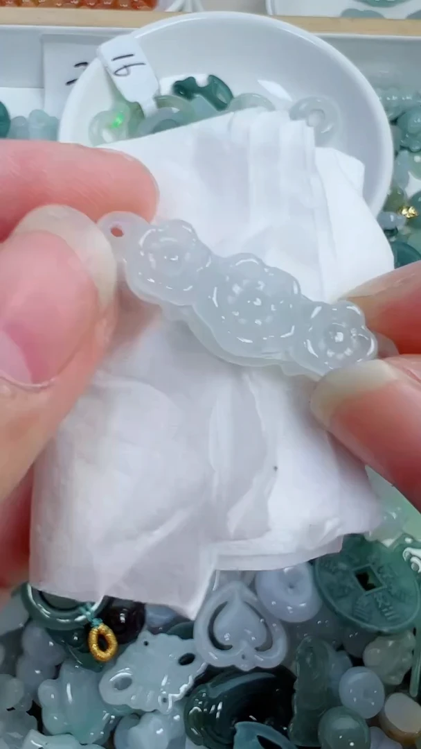 散珠翡翠141号链接，A货翡翠