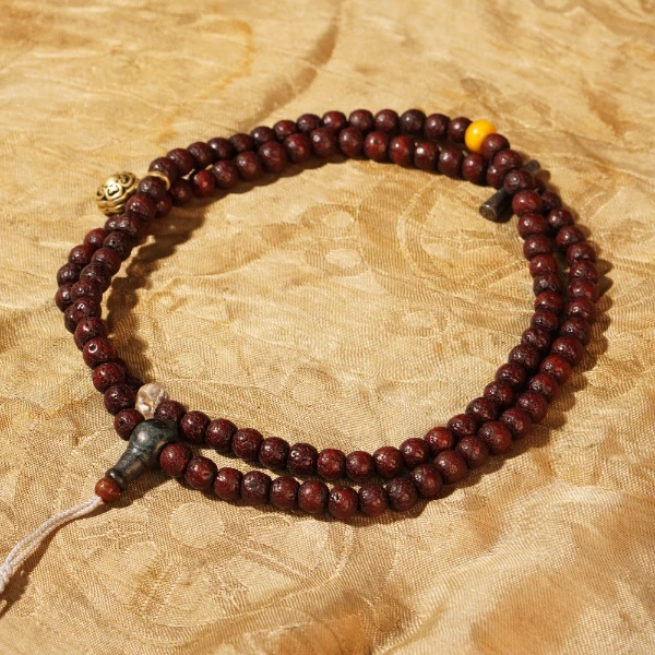 20世纪星月菩提念珠/GW2041/古玩老串/律宝堂