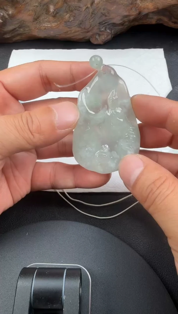 吊坠(不含链)未镶嵌翡翠翡翠饰品-131