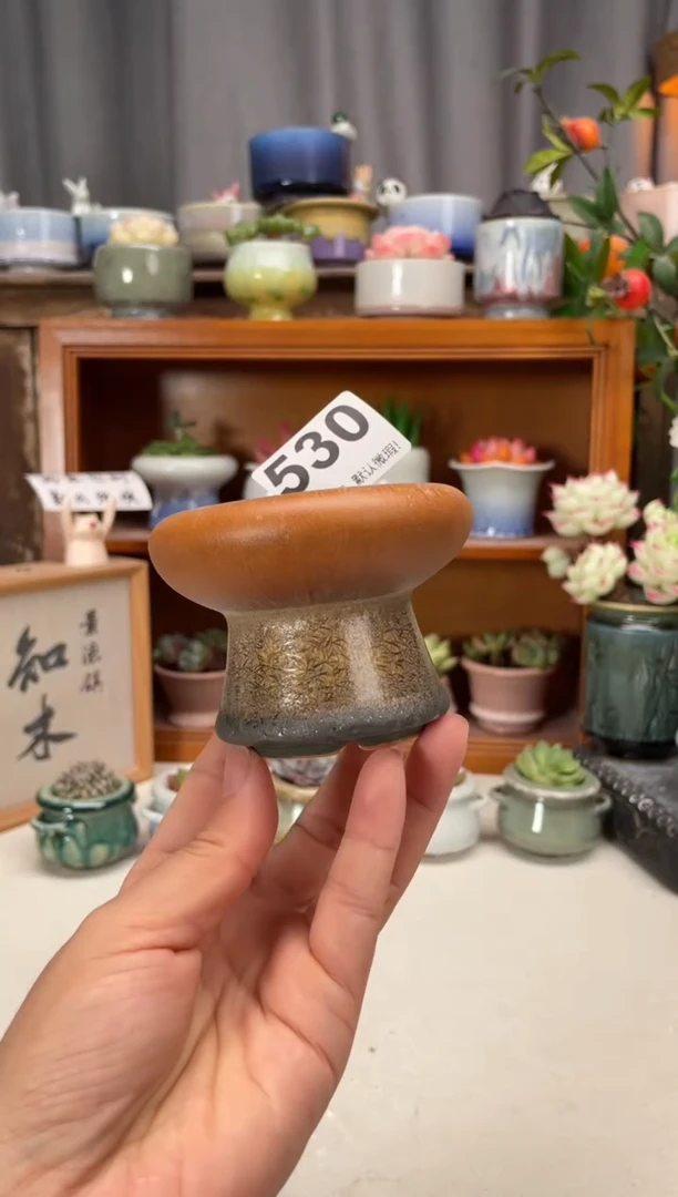 瓷片l****林530知木小芳花盆