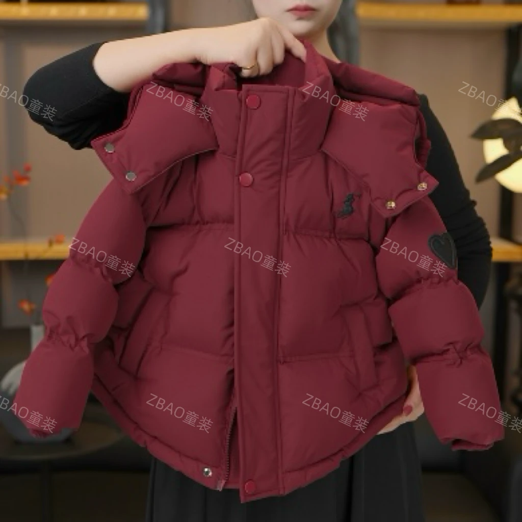 【珍宝推荐】儿童冬季韩版棉服男童保暖外套加厚连帽棉服宝宝衣服