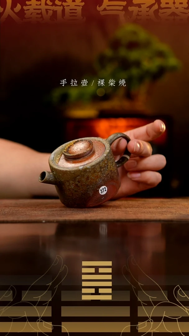 夸烧柴烧擎天壶372