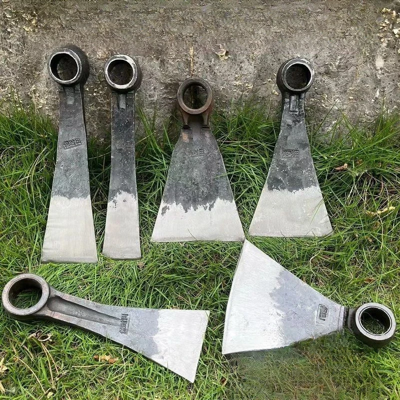 手工锻打汽车连杆锄头镢头撅连农具刨树根挖笋种菜松土锄草神器