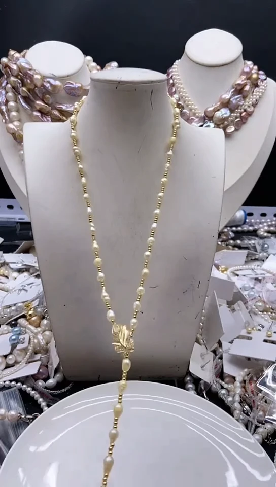 颈饰未镶嵌淡水珍珠1