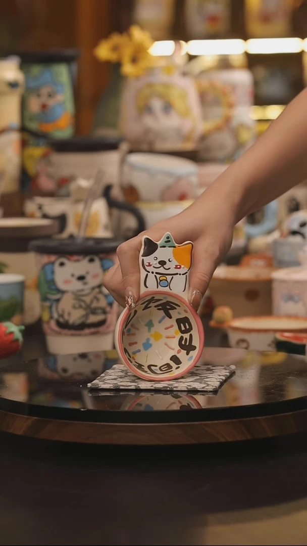 景德镇釉下彩绘设计师款式陶瓷