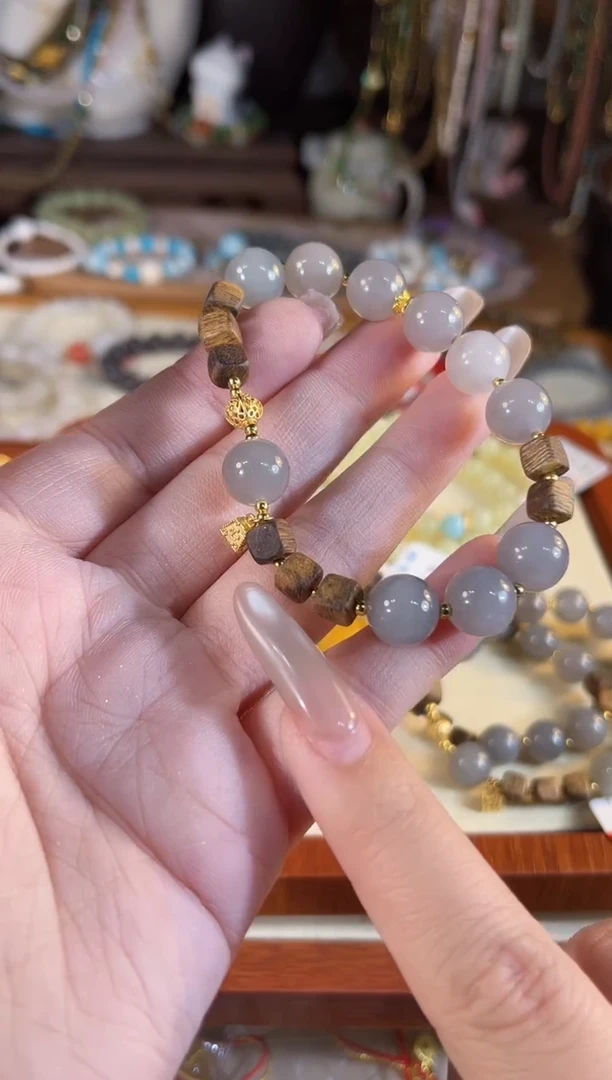 【闪购商品】和田玉手链银S925镶嵌多样性发货其一