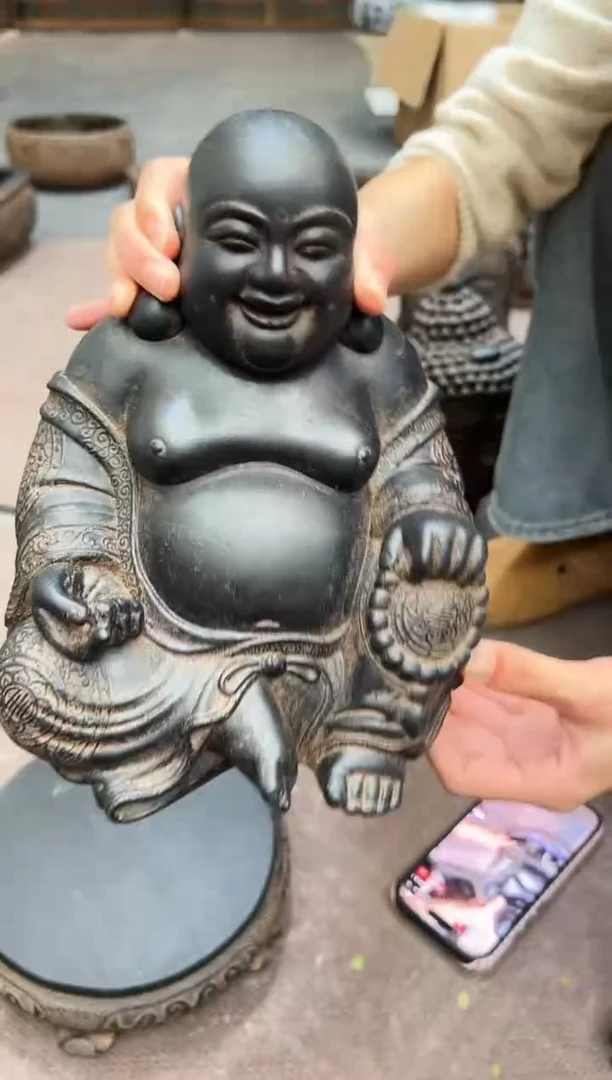 陶土【火山泥】大肚佛
