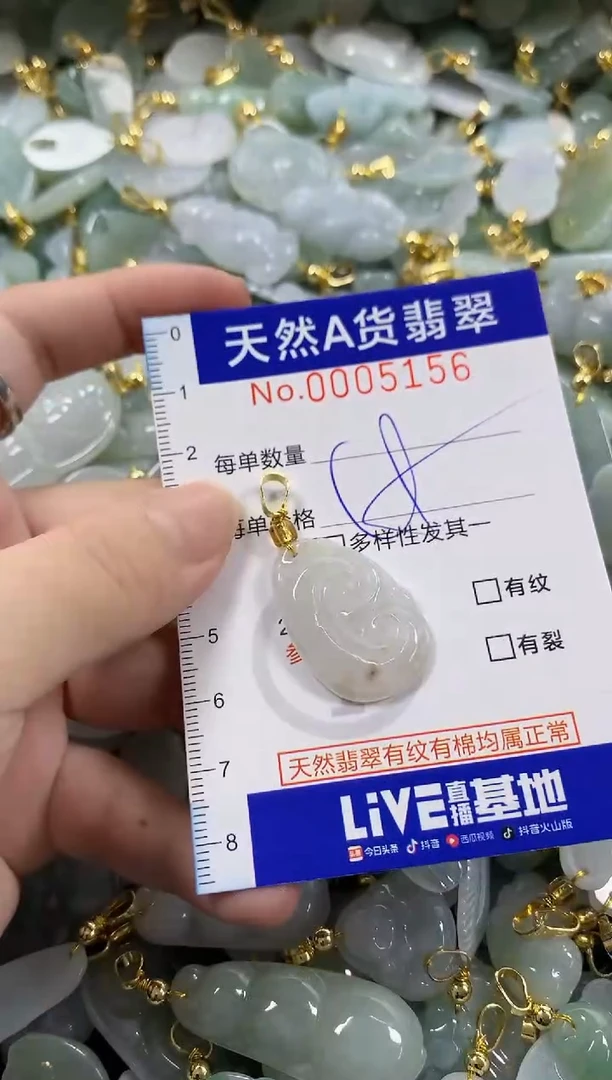 颈饰未镶嵌翡翠天然A货翡翠