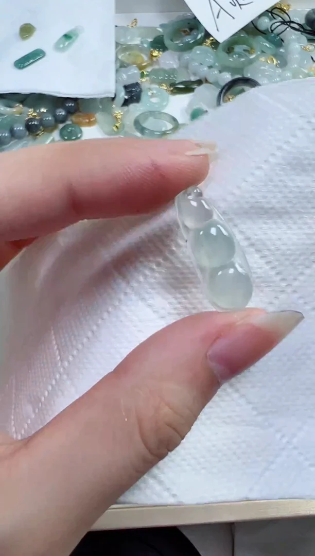 翡翠裸石72号链接，翡翠A货