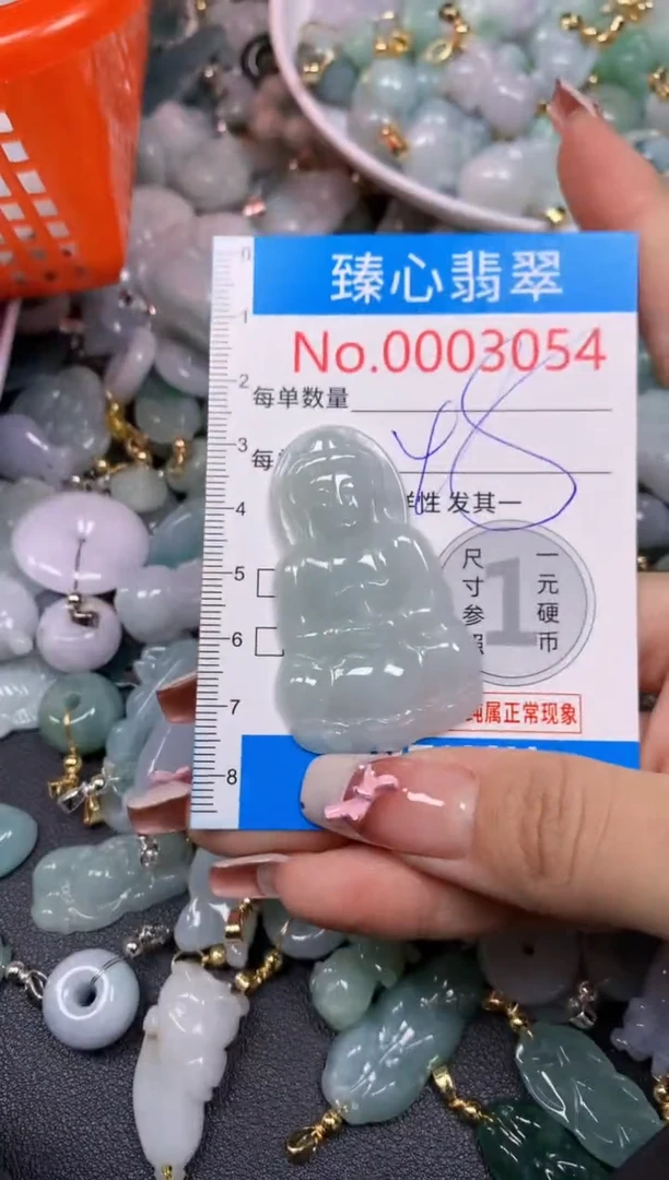 【闪购商品】翡翠颈饰未镶嵌含绳0003054