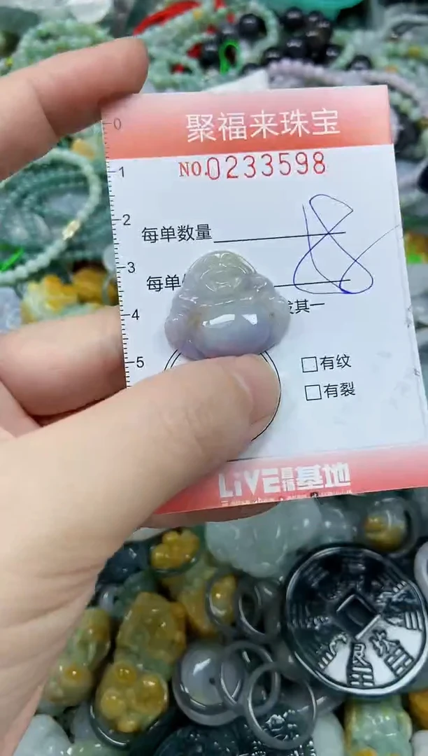 未镶嵌挂件翡翠闪购0233598