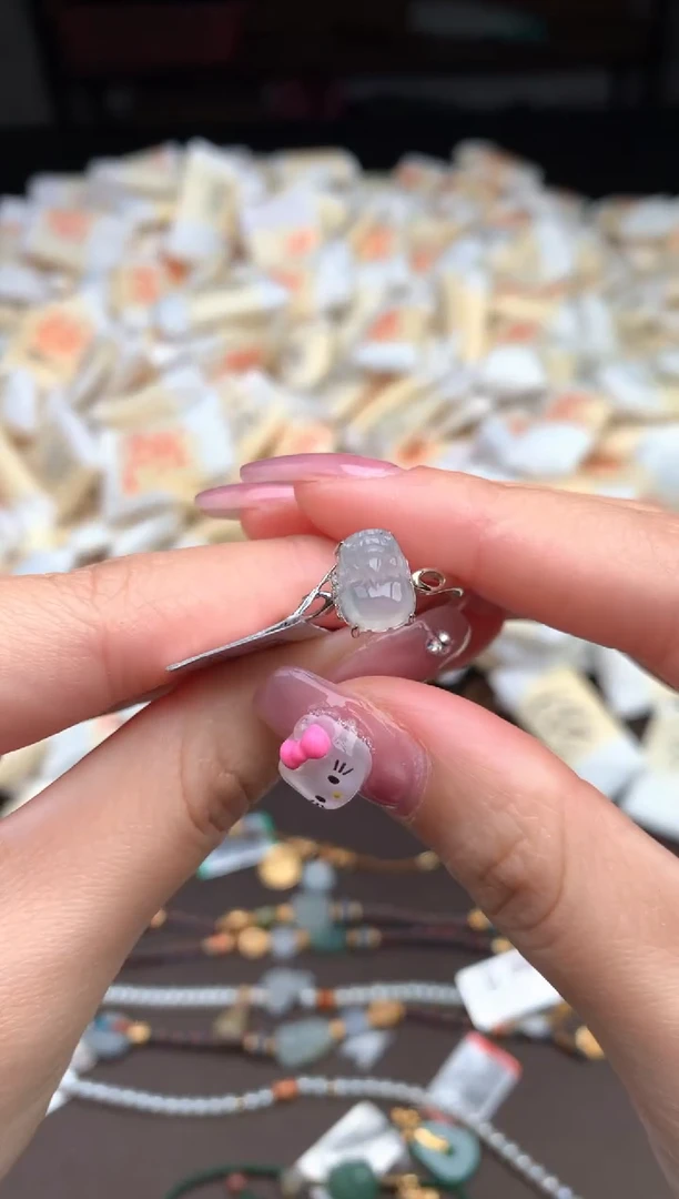 【闪购商品】翡翠戒指银S925镶嵌—