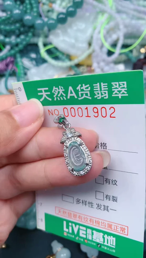 颈饰未镶嵌翡翠.0001902