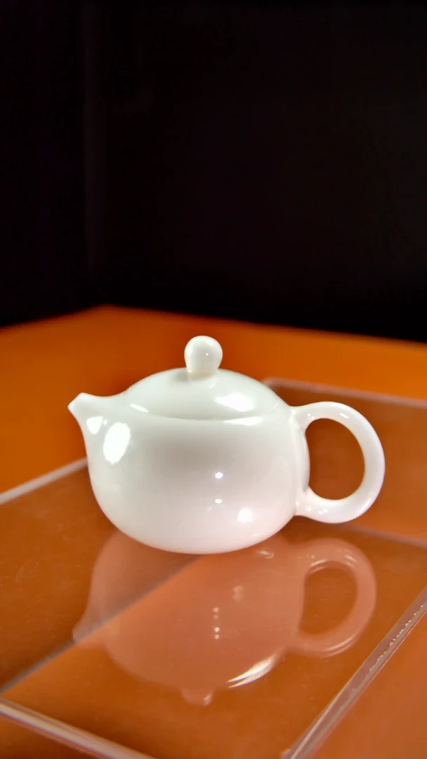 其他陶瓷《言泥陶瓷》璞玉高冰系列西施壶