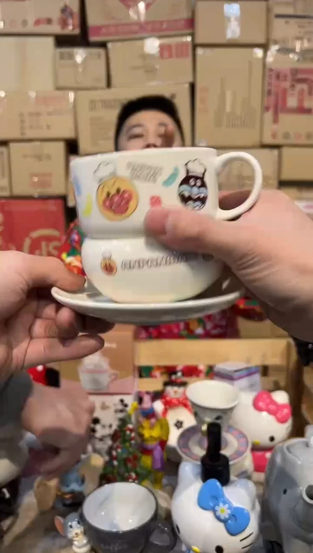 【闪购商品】杯2024新款面包超人3件套
