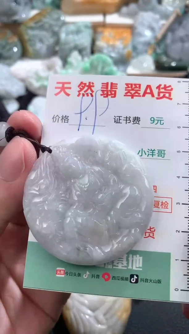 翡翠未镶嵌颈饰1