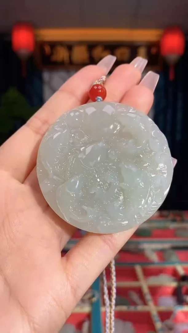 【闪购商品】和田玉颈饰未镶嵌锦鲤