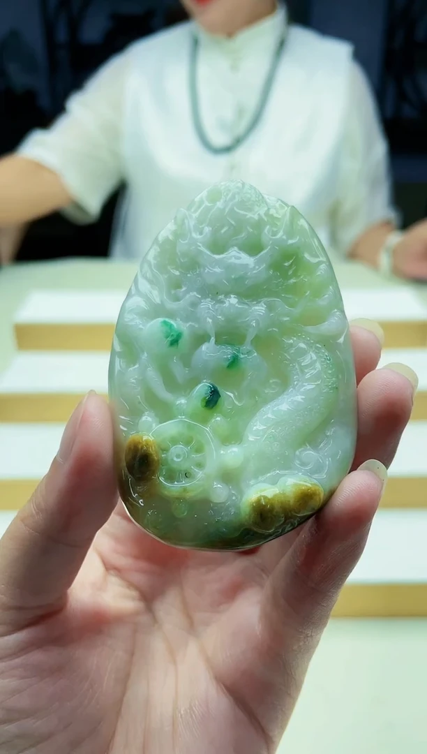 未镶嵌定制翡翠毛货09080081