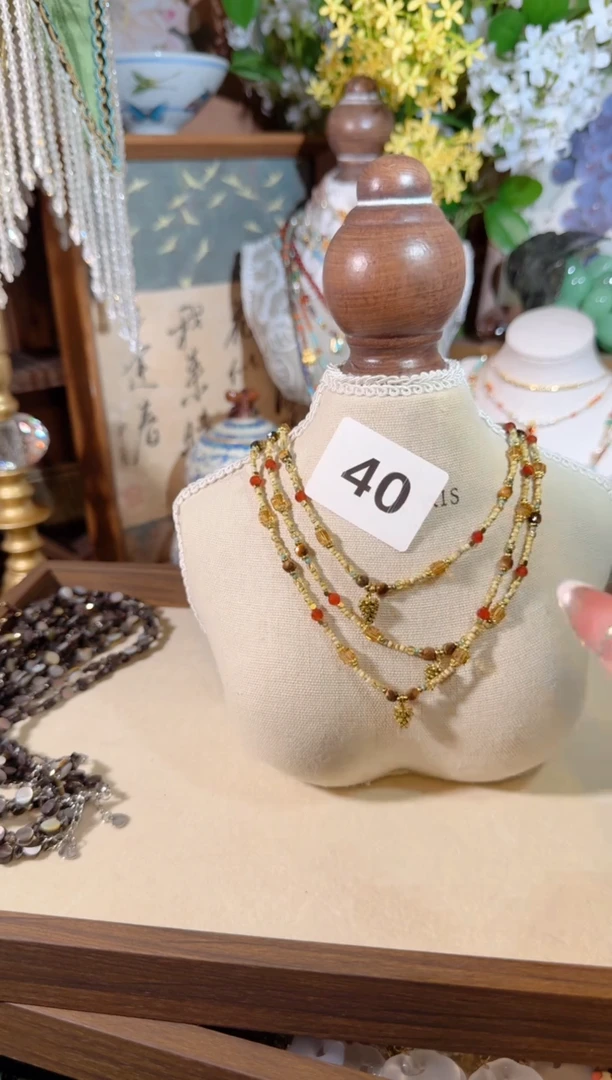 钛钢天然锆石小松果40