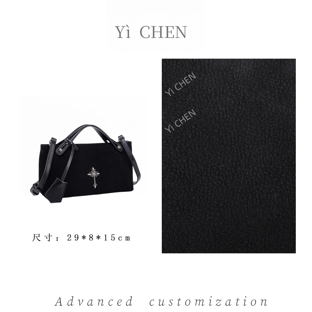 【Yì CHEN】QYX-6095-黑色 时尚女士新款手提单肩斜挎包