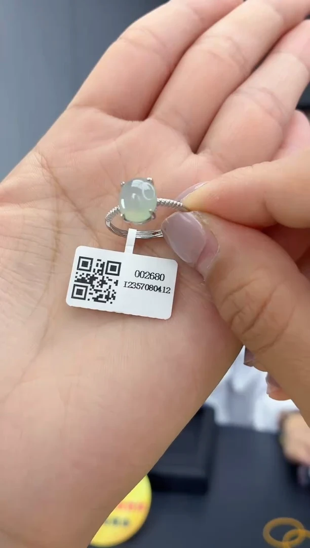 银S925镶嵌戒指翡翠1111111111