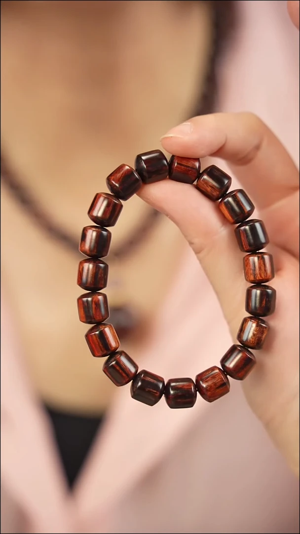 降真香手串/手链红降1.0桶珠单圈-699特价