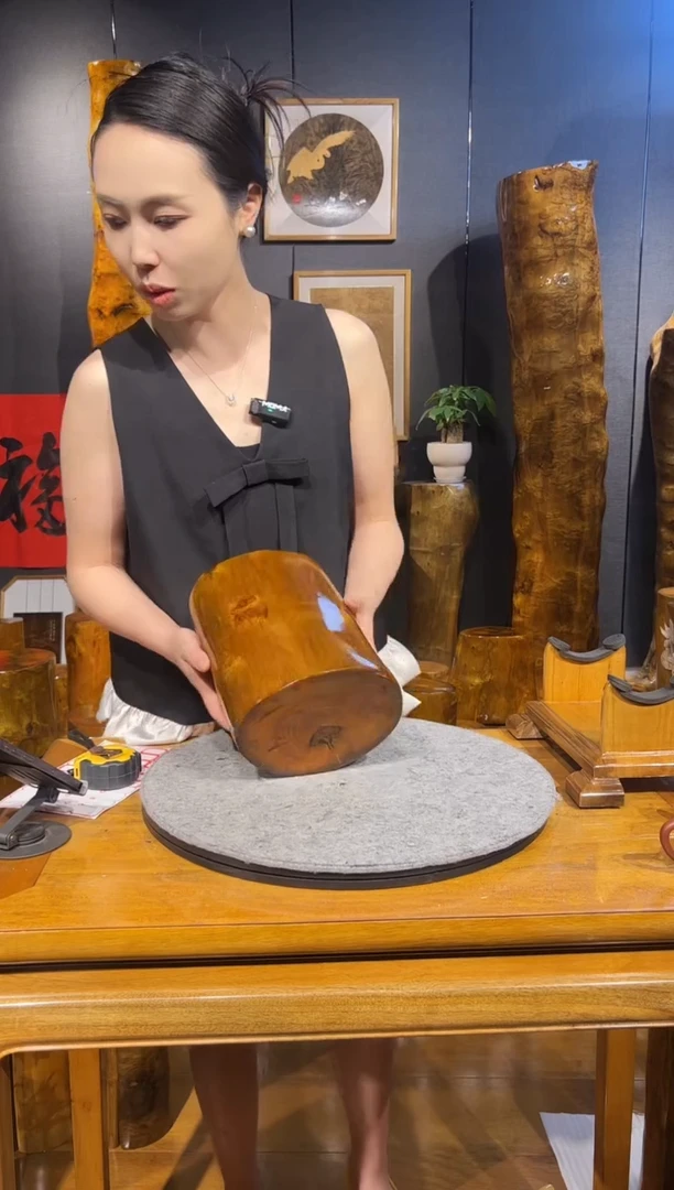 金丝楠金丝楠横财摆件