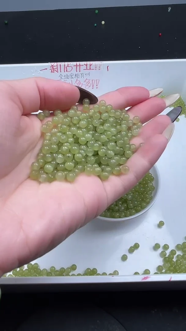 未镶嵌和田玉珠宝半成品晴水圆珠N181卡4mm散珠60颗
