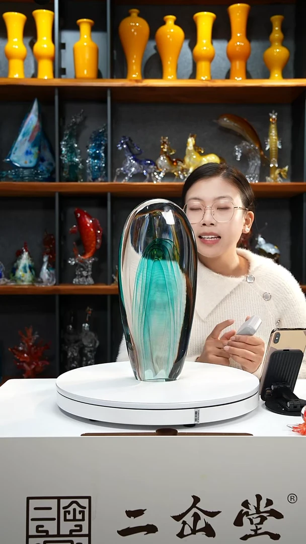 手工艺品琉璃观山景行